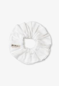 FROTKA z wiskozy Scrunchies  - biała