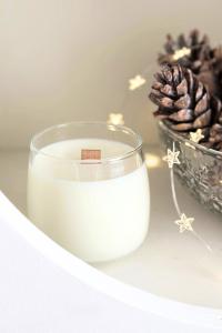 ŚWIECA SOJOWA - szklana bombka 435 ml