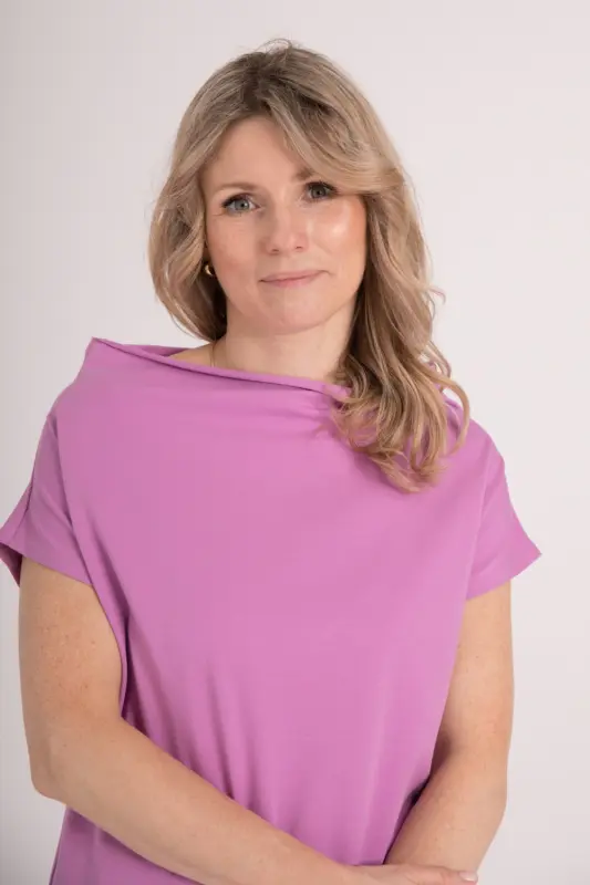 BLUZKA z bawełny organicznej NEXT - róż