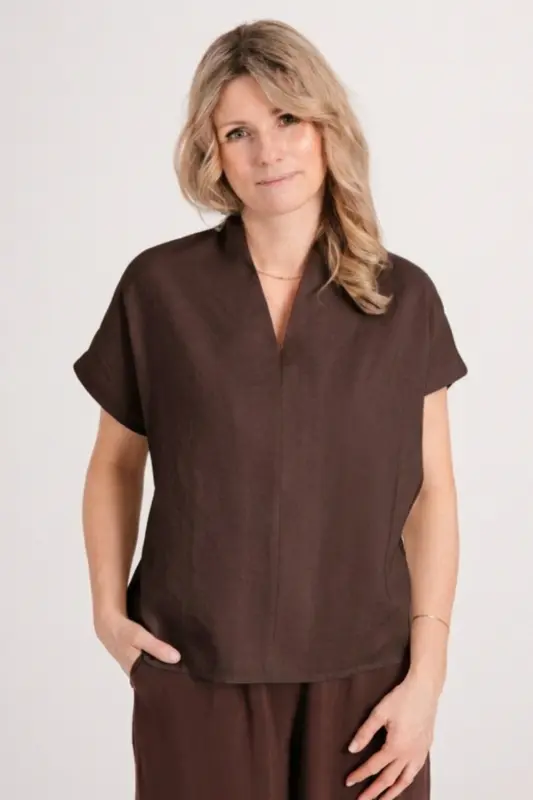 BLUZKA ROSSI - czekolada