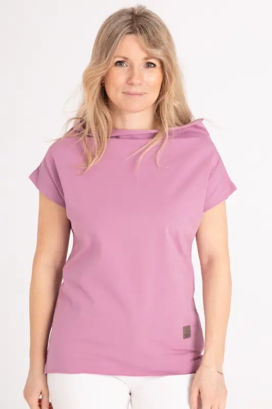 BLUZKA z bawełny organicznej NEXT - lawenda