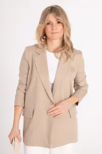Klasyczna MARYNARKA Damska SILVIA - beż