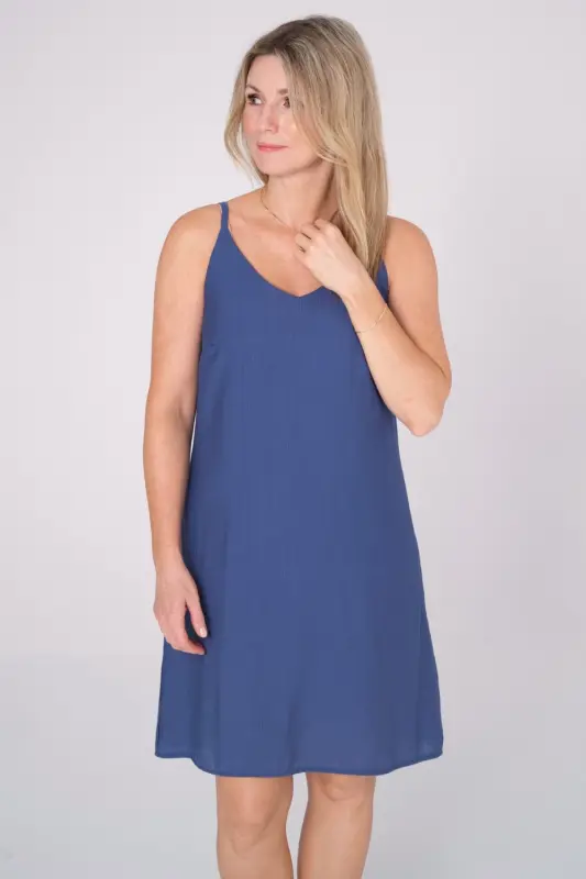 Sukienka AZURRA - denim