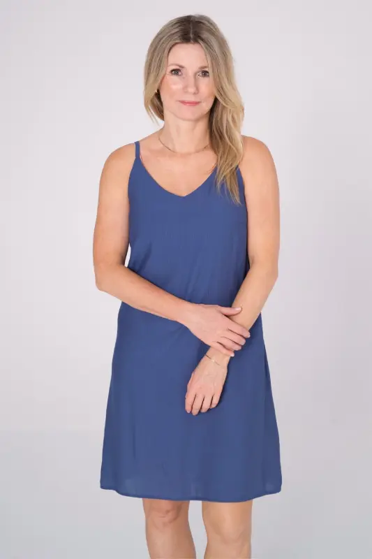 Sukienka AZURRA - denim