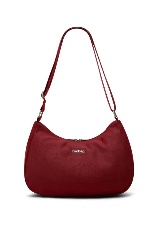 Torba na ramię Hindbag ROSA - bordo