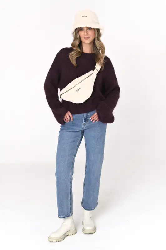 Jeansy SARA straight leg z wysokim stanem – niebieskie