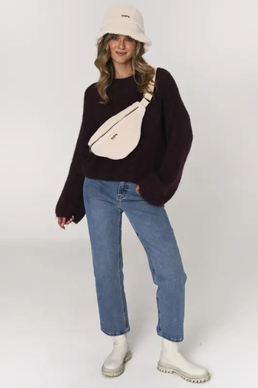 Jeansy SARA straight leg z wysokim stanem – niebieskie